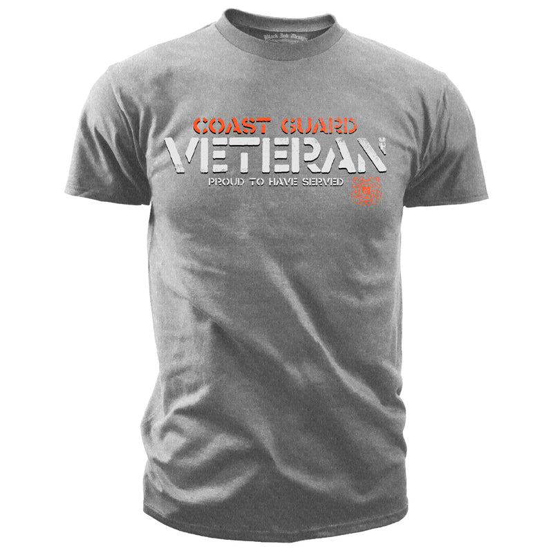 Coast Guard T-shirt - US Coast Guard Veteran Proud to Have Served - Mens USAF t-shirt