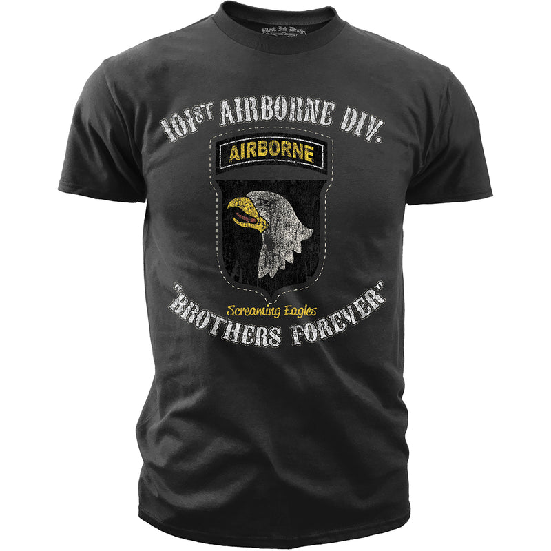 US Army 101st Airborne - Brothers Forever Men's Army T-Shirt