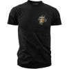 Marines T-Shirt - USMC Release the Dogs of War Black