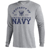 Navy Long Sleeve - Mens Property of the US Navy - Mens Long Sleeve